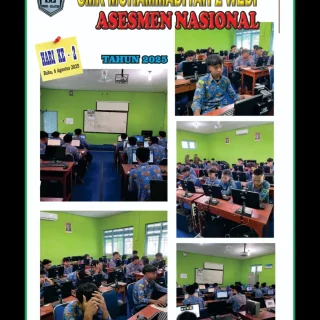 📸 Dokumentasi Asesmen Nasional (AN) – Tahun 2025 Hari Ke - 2📅 Kamis, 7 Agustus 2025📍SMK Muha