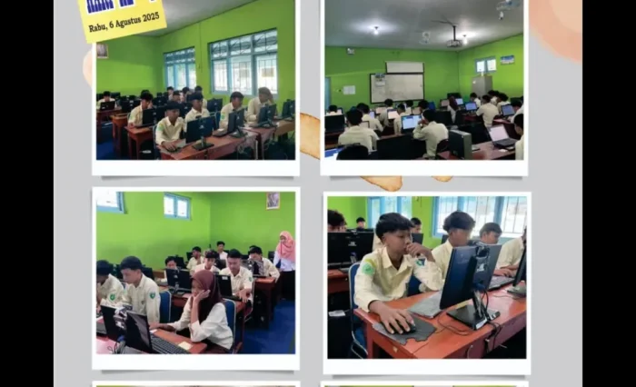 📸 Dokumentasi Asesmen Nasional (AN) – Tahun 2025📅 Rabu, 4 Agustus 2025📍SMK Muhammadiyah 2 We